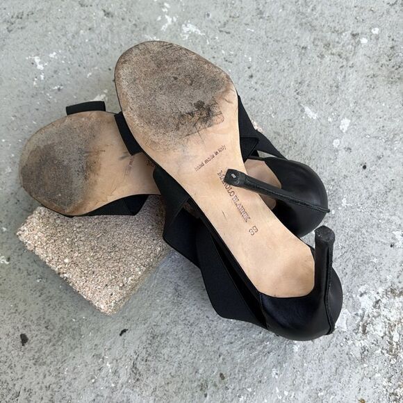 Manolo Blahnik elastic strappy sandals - Picture 8 of 9